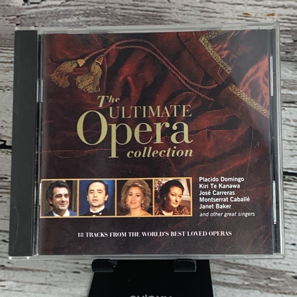 Domingo, Carreras, Te Kanawa, Caballé‎ – The Ultimate Opera Collection [CD 1992]